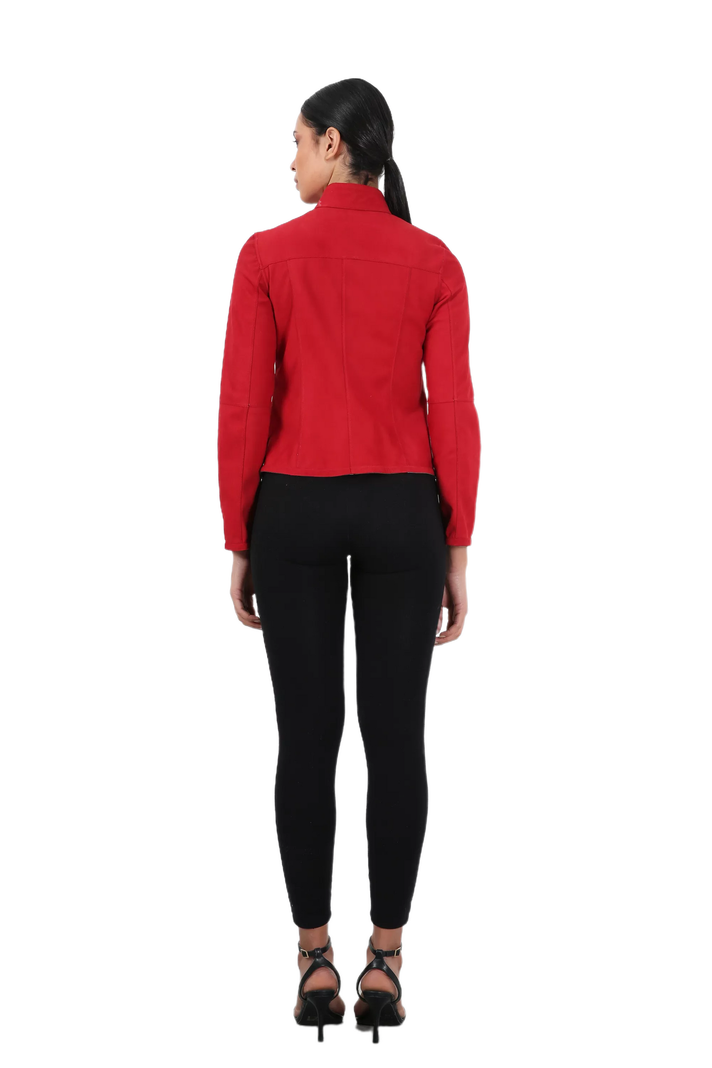 Abendrot Reversible Suede Leather Jacket