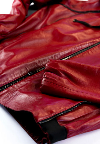 Shoshona Leather Coat