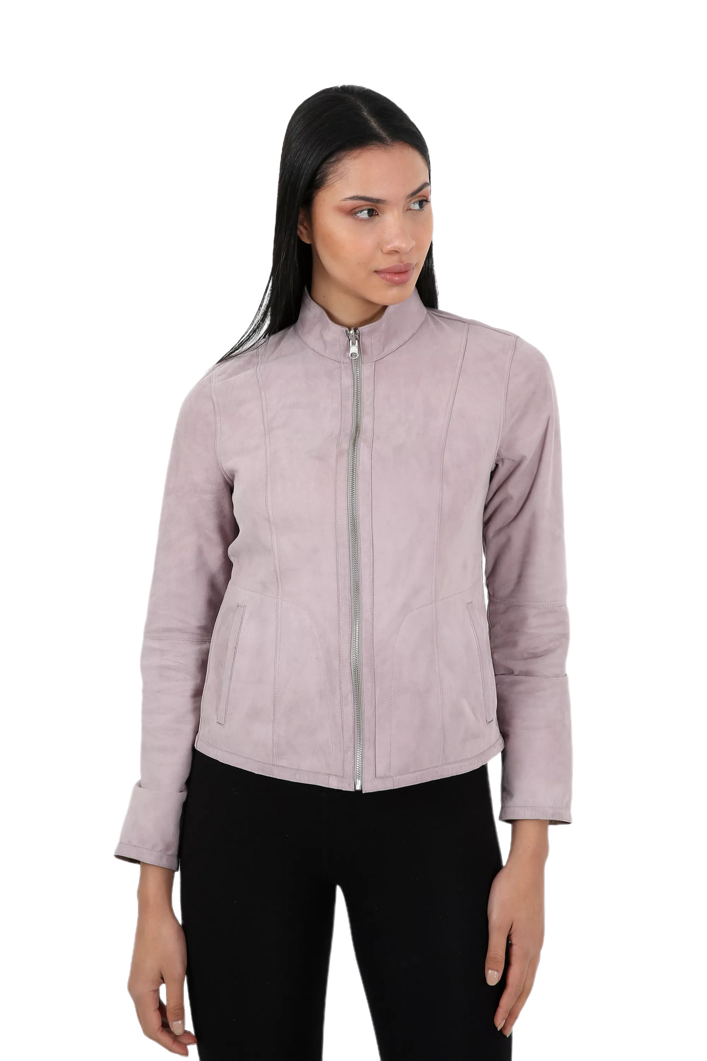 Abendrot Reversible Suede Leather Jacket