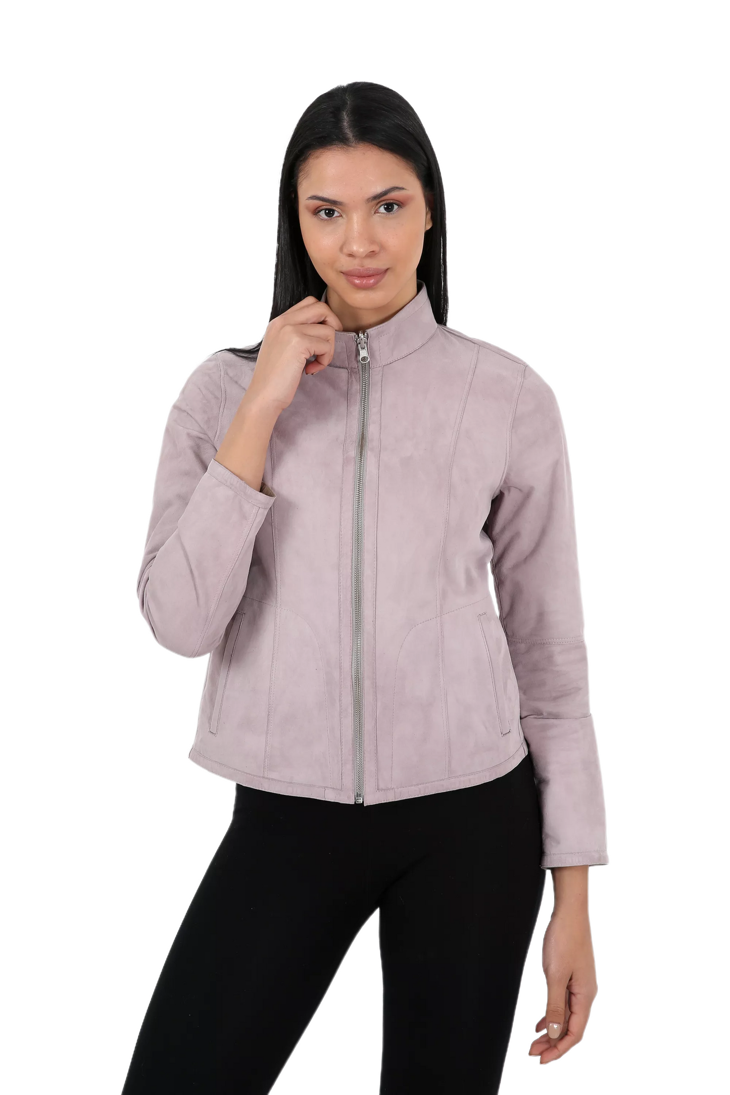 Abendrot Reversible Suede Leather Jacket