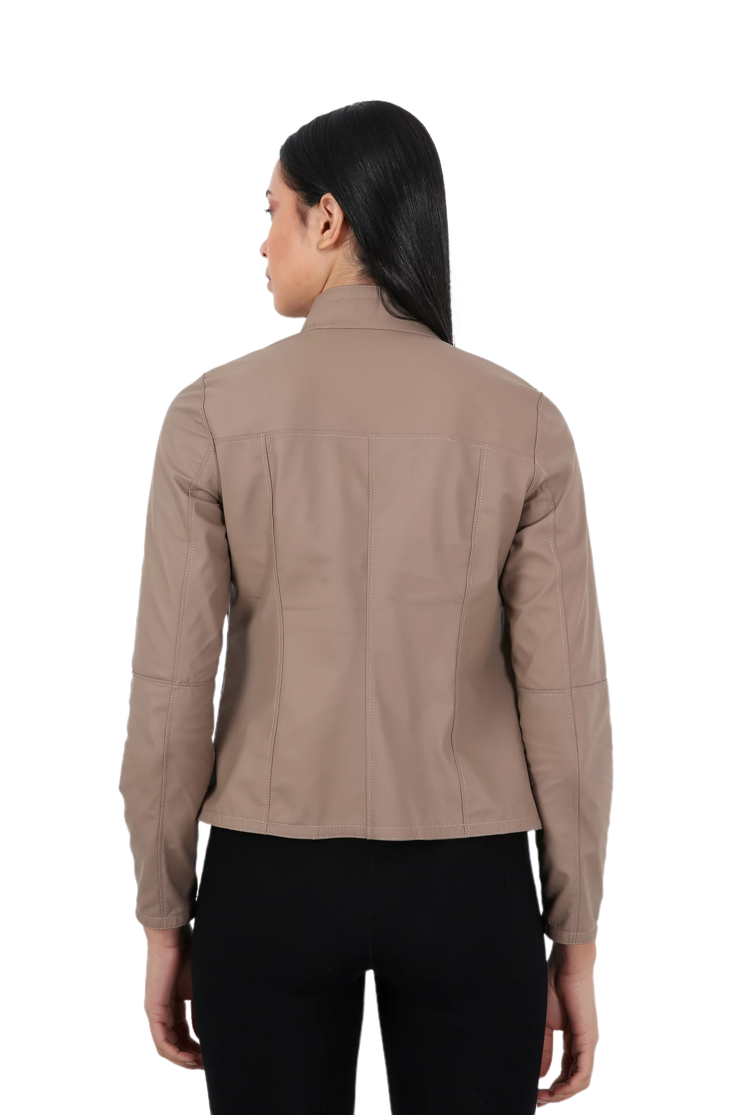 Abendrot Reversible Suede Leather Jacket