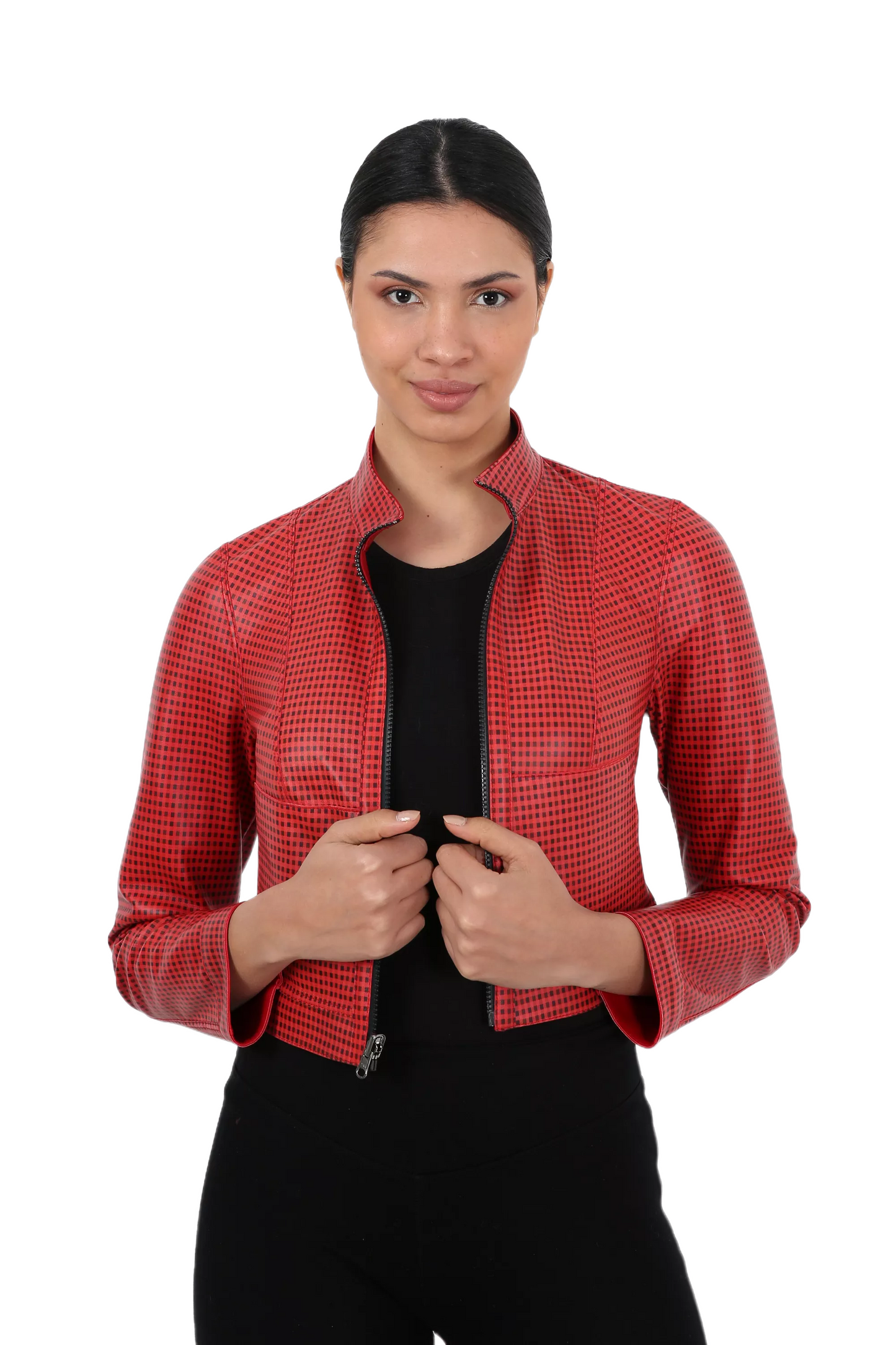 Orphic Reversible Lambskin Leather Jacket