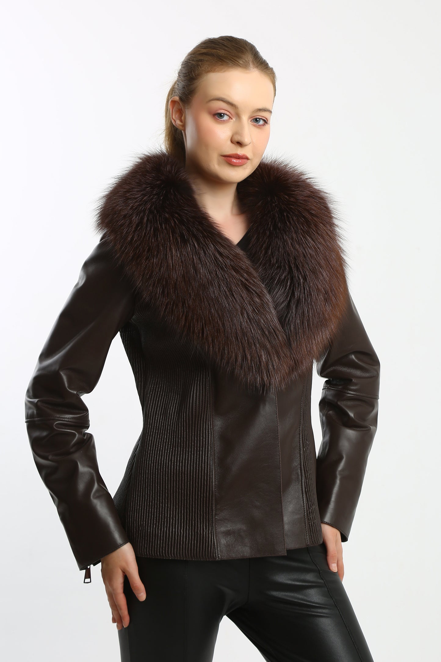 Imperial Grace Leather Jacket