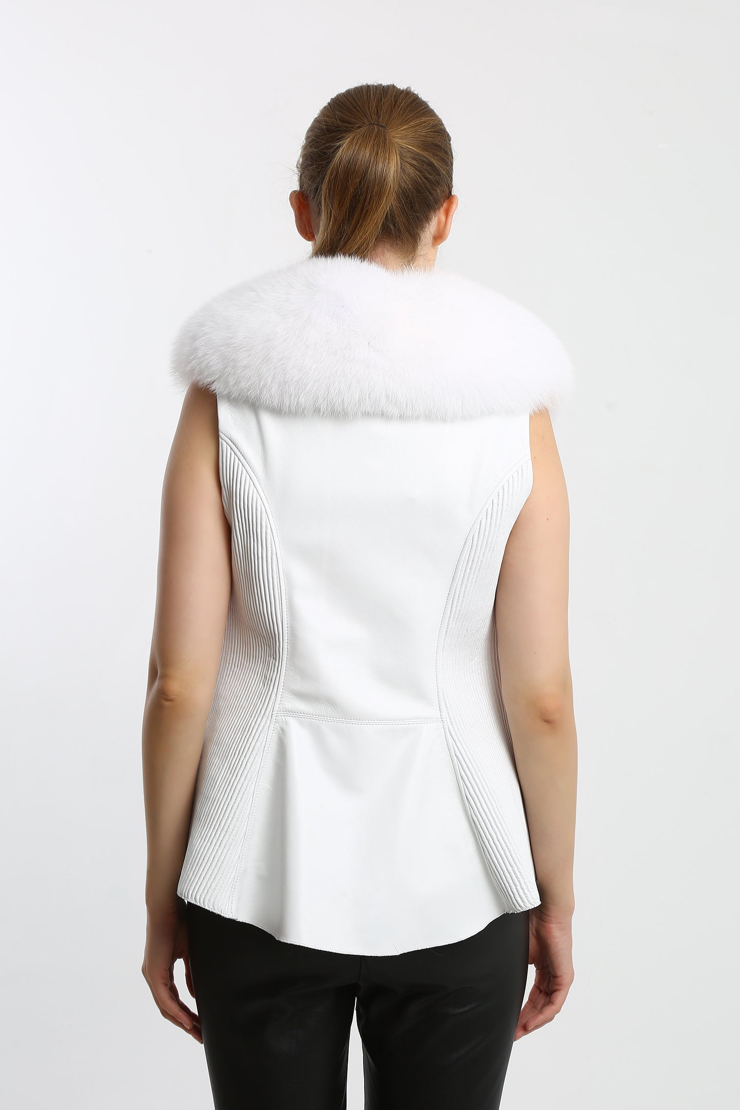 Winter's Embrace Leather Vest