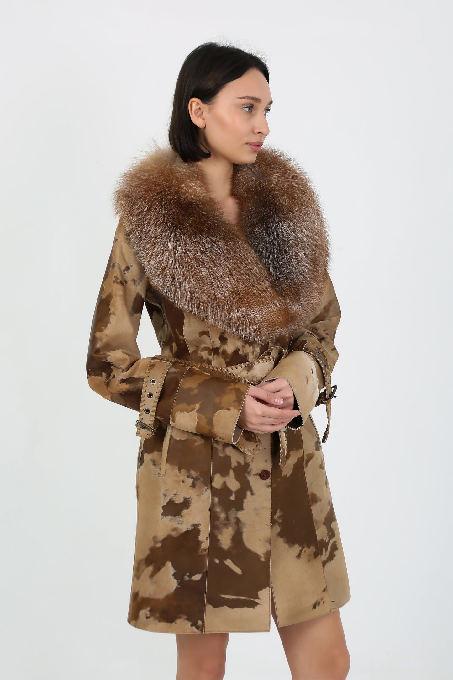 Jasmine Cavallino Trench Coat