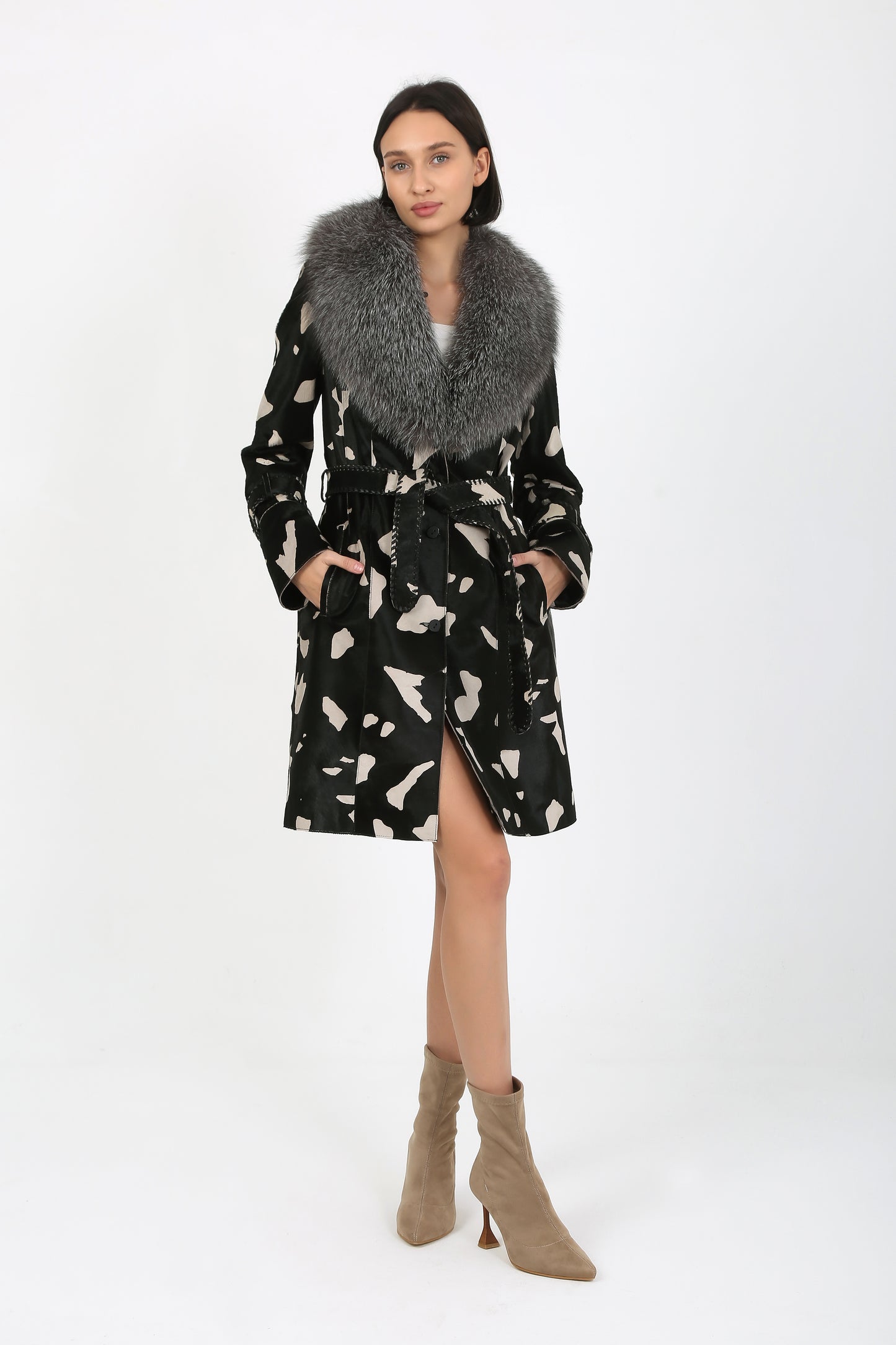 Phoebe Cavallino Trench Coat