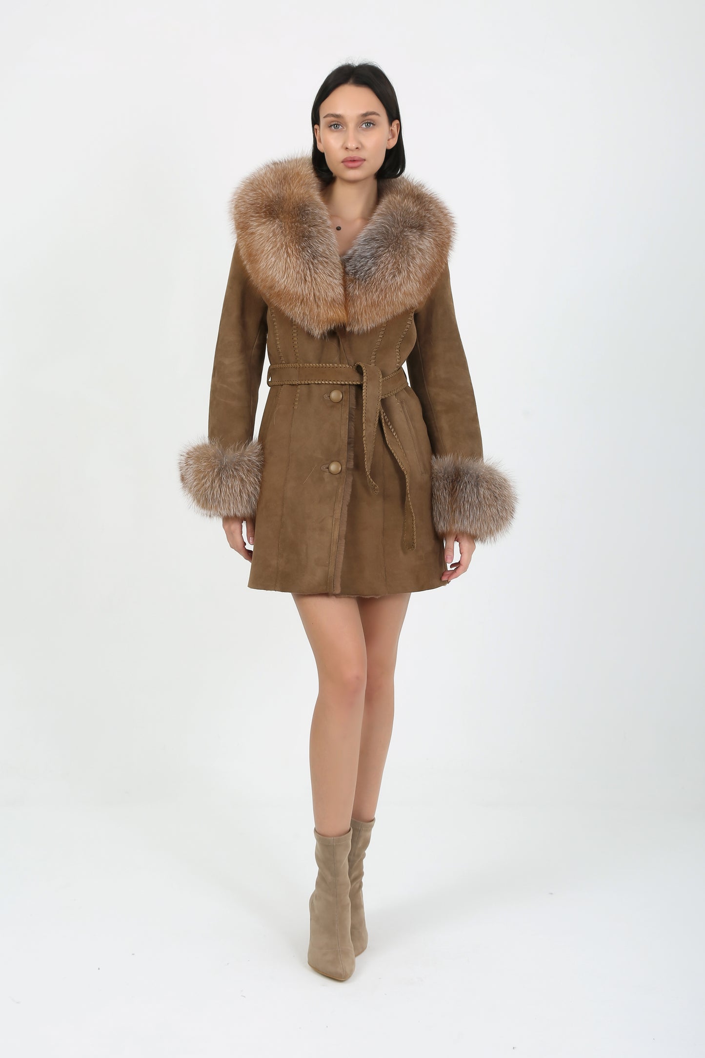 Diana Sheepskin Shearling Coat