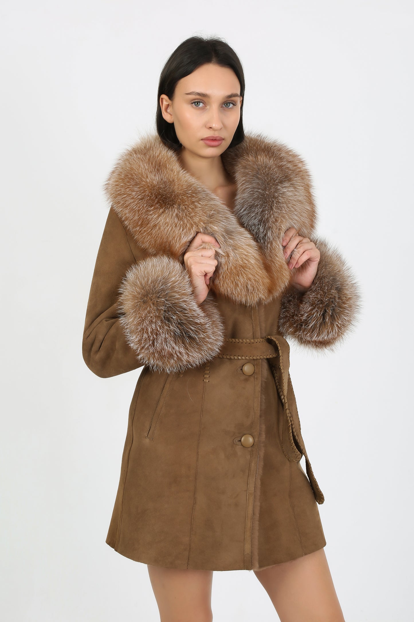 Diana Sheepskin Shearling Coat