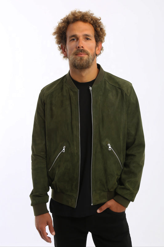 Valiant Dual Reversible Suede Jacket