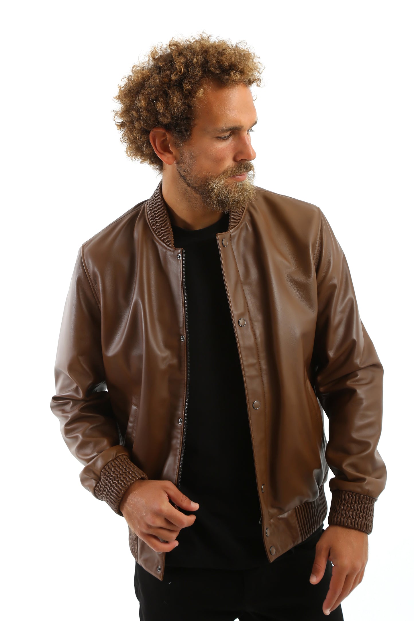 Apex Lambskin Leather Jacket