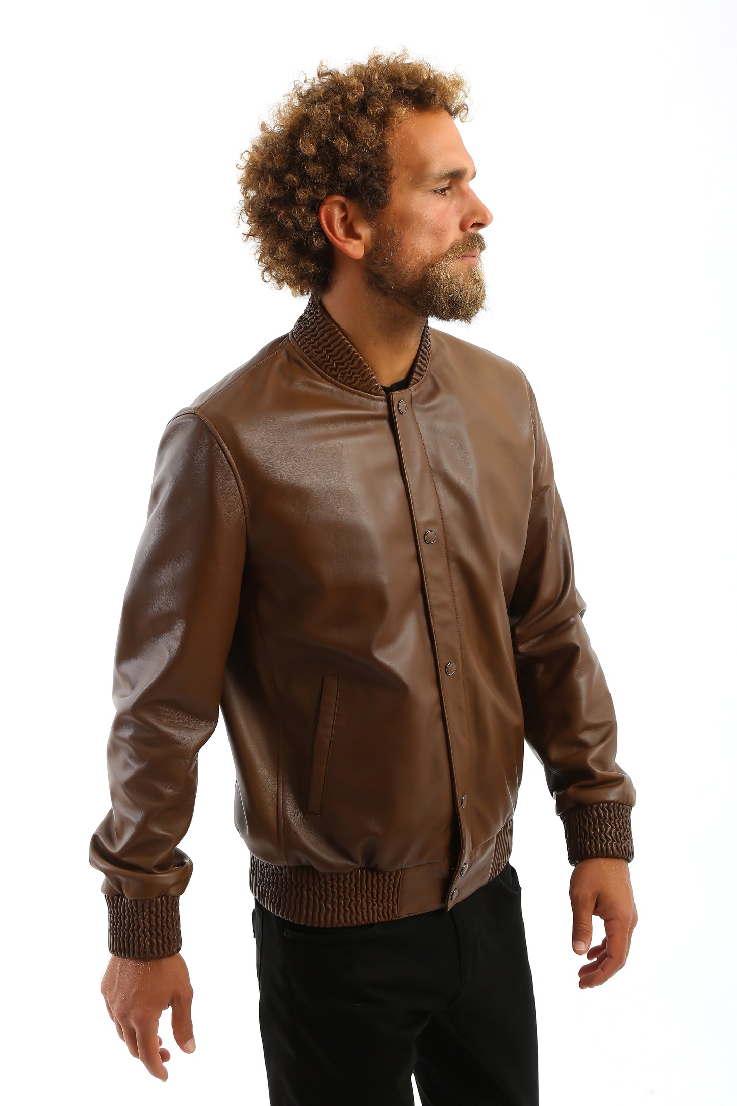 Apex Lambskin Leather Jacket