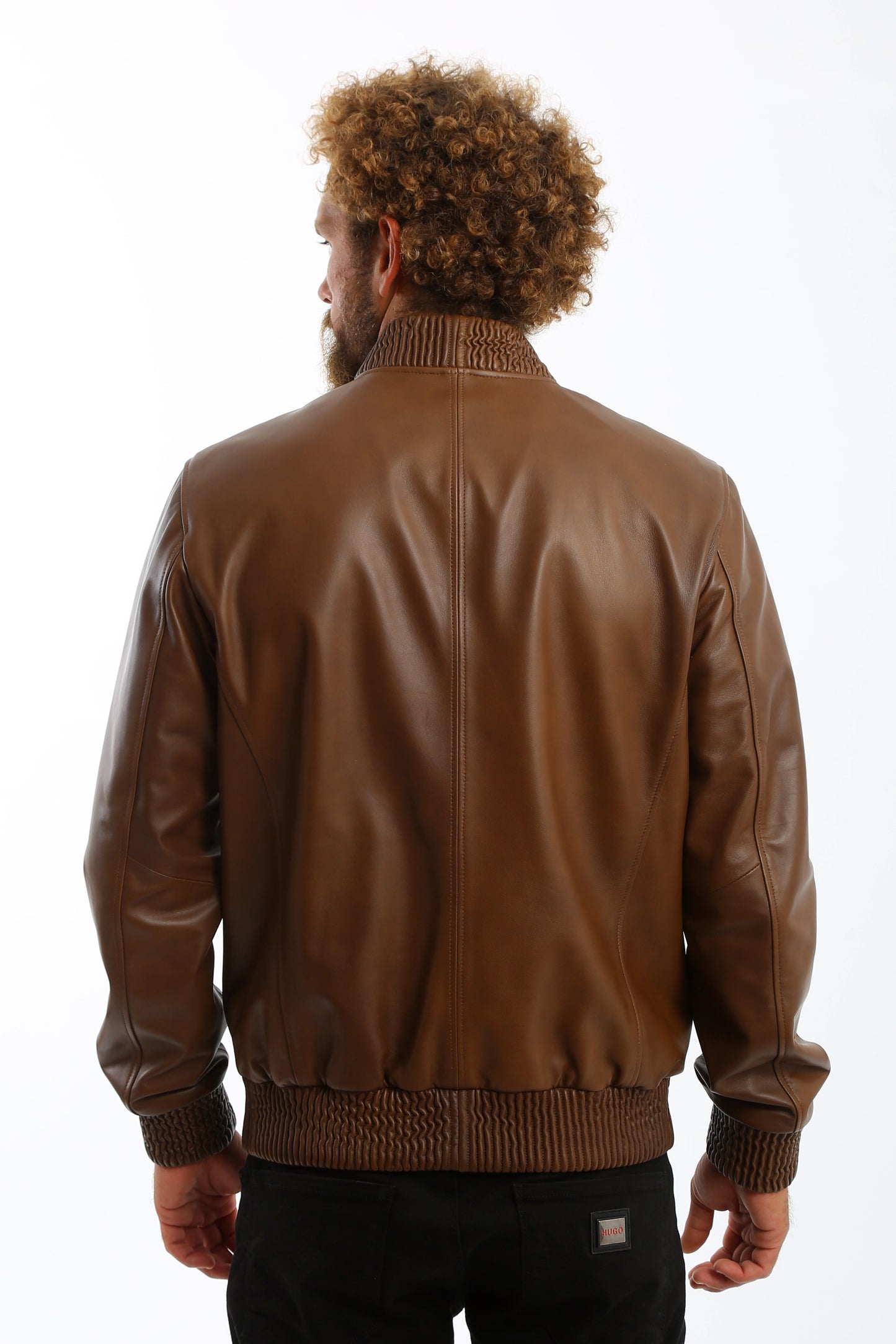 Apex Lambskin Leather Jacket