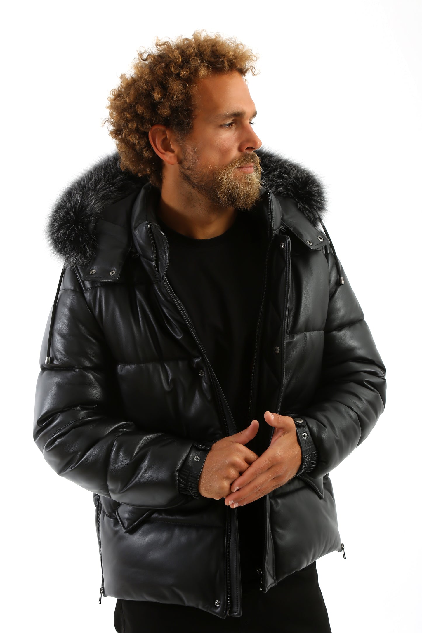 Borealis Lambskin Leather Jacket