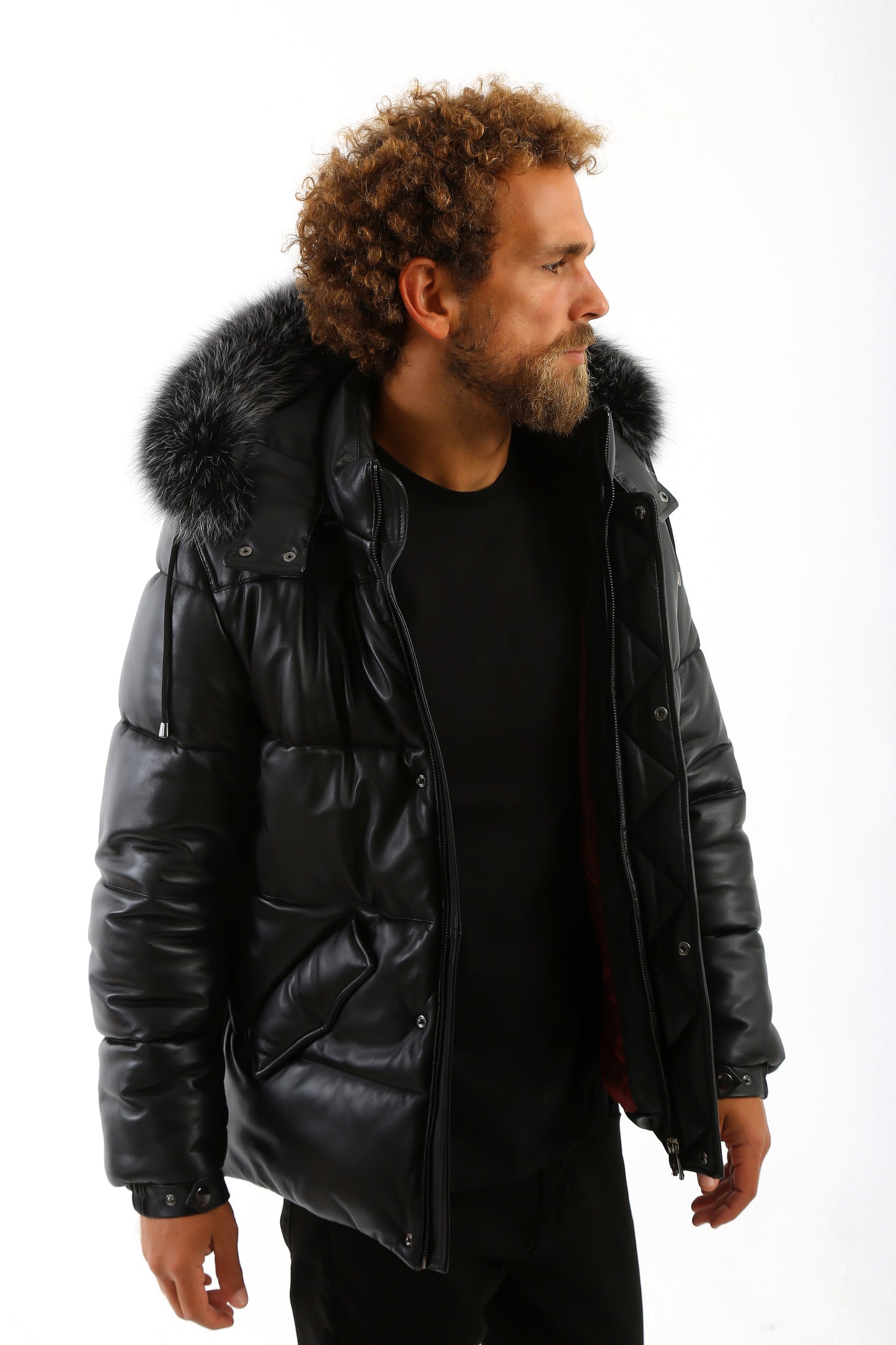 Borealis Lambskin Leather Jacket