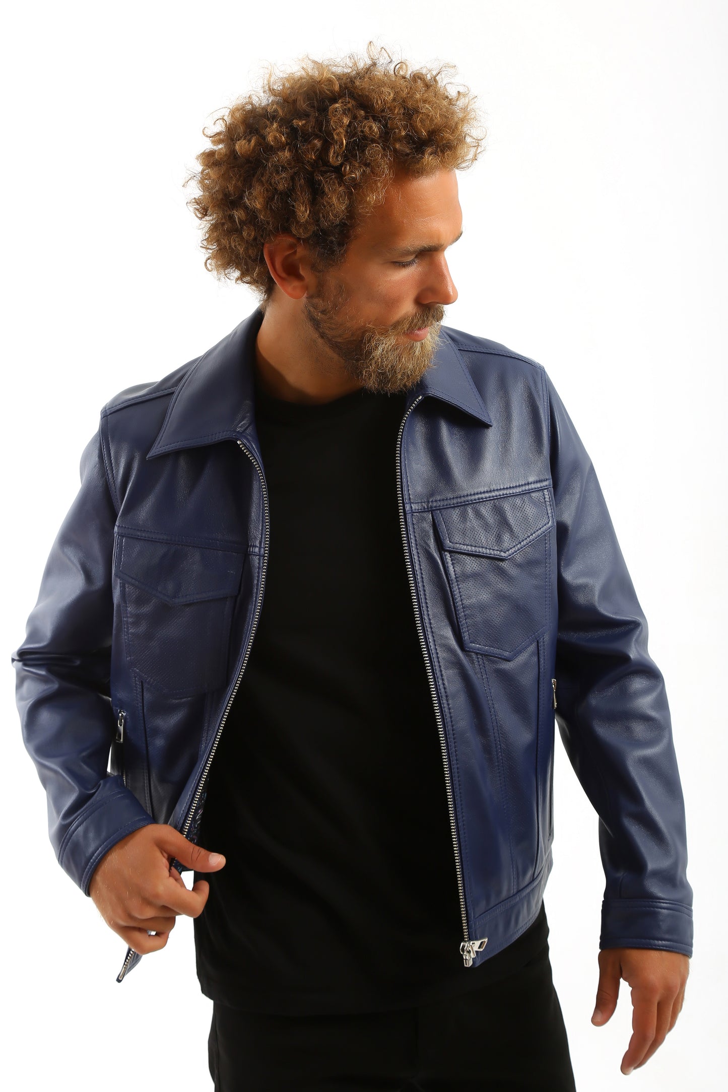 Vanguard Lambskin Leather Jacket