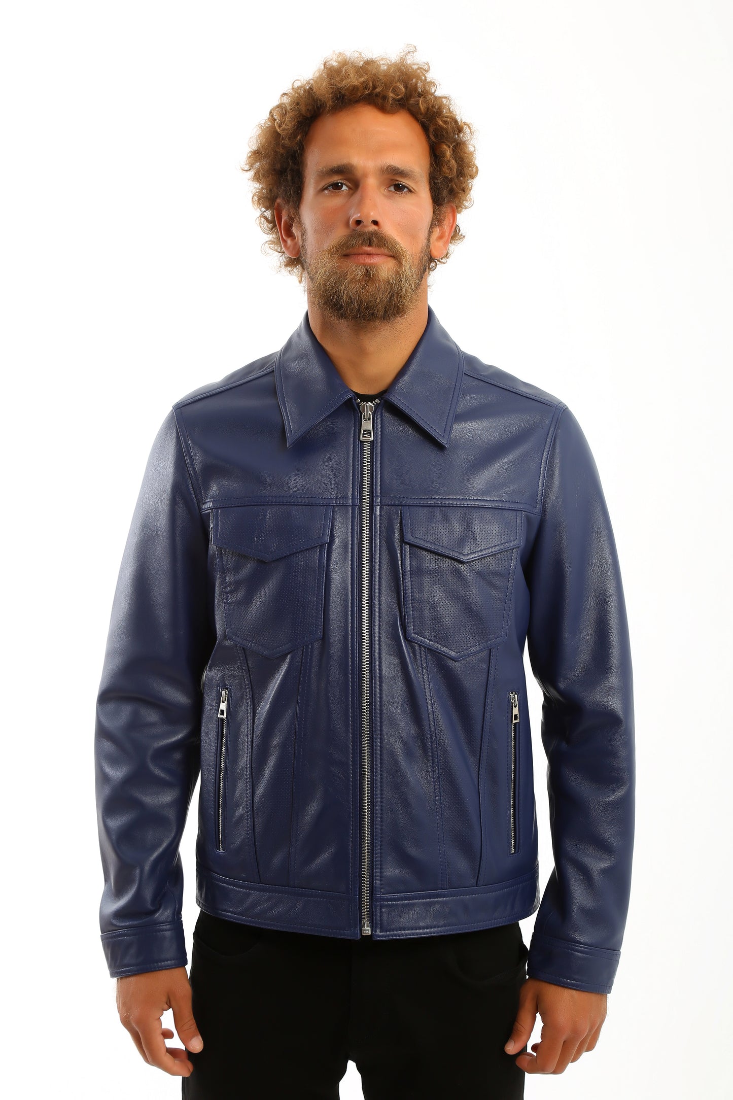 Vanguard Lambskin Leather Jacket