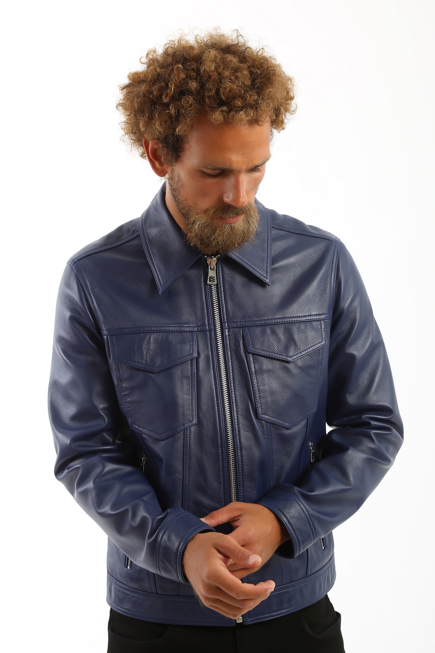 Vanguard Lambskin Leather Jacket