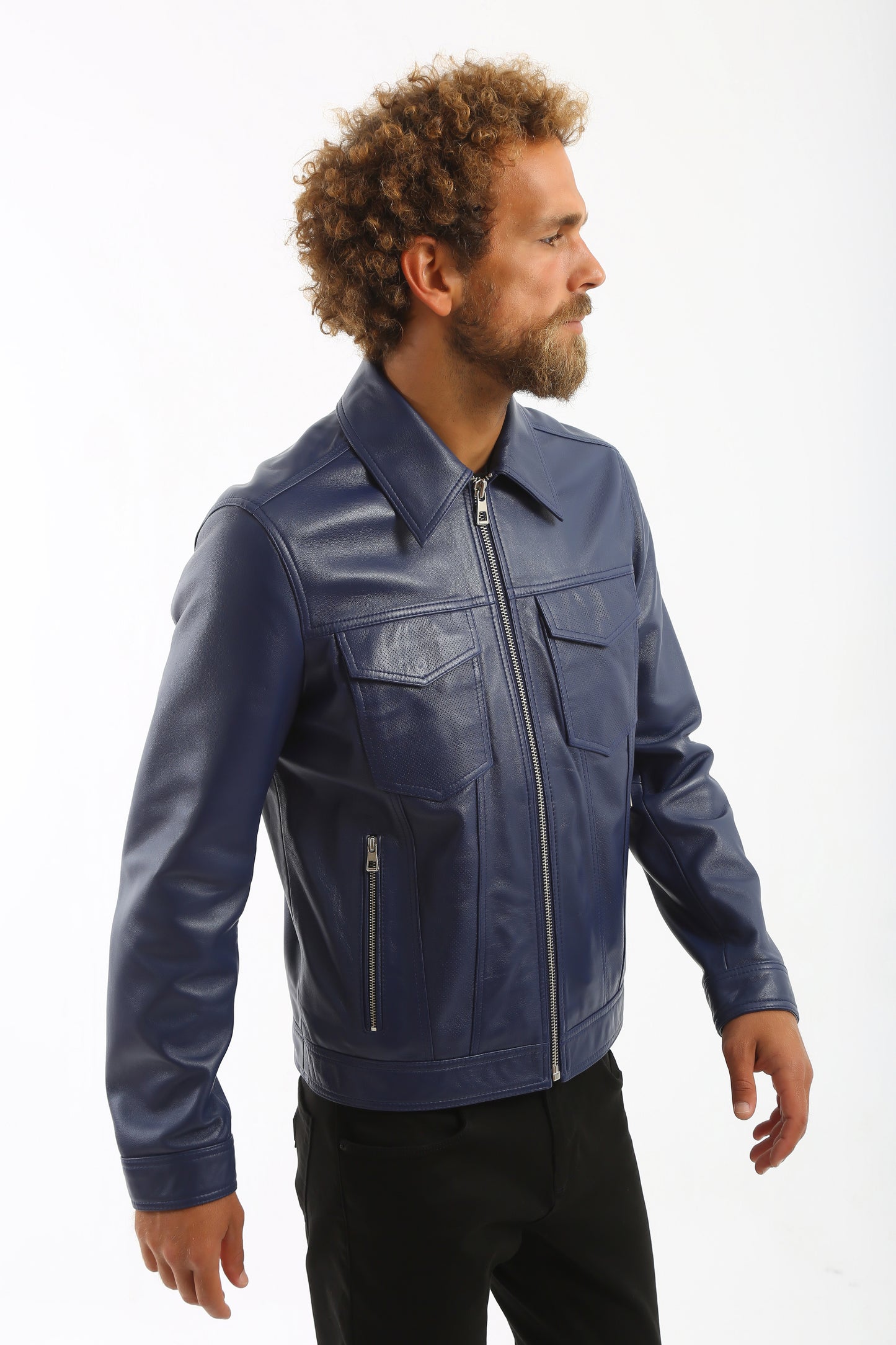 Vanguard Lambskin Leather Jacket