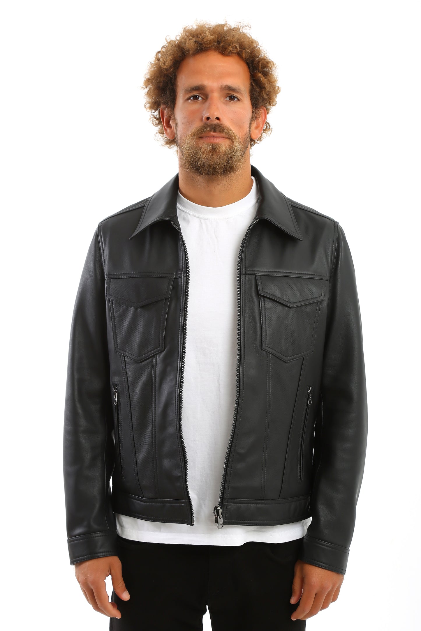 Vanguard Lambskin Leather Jacket