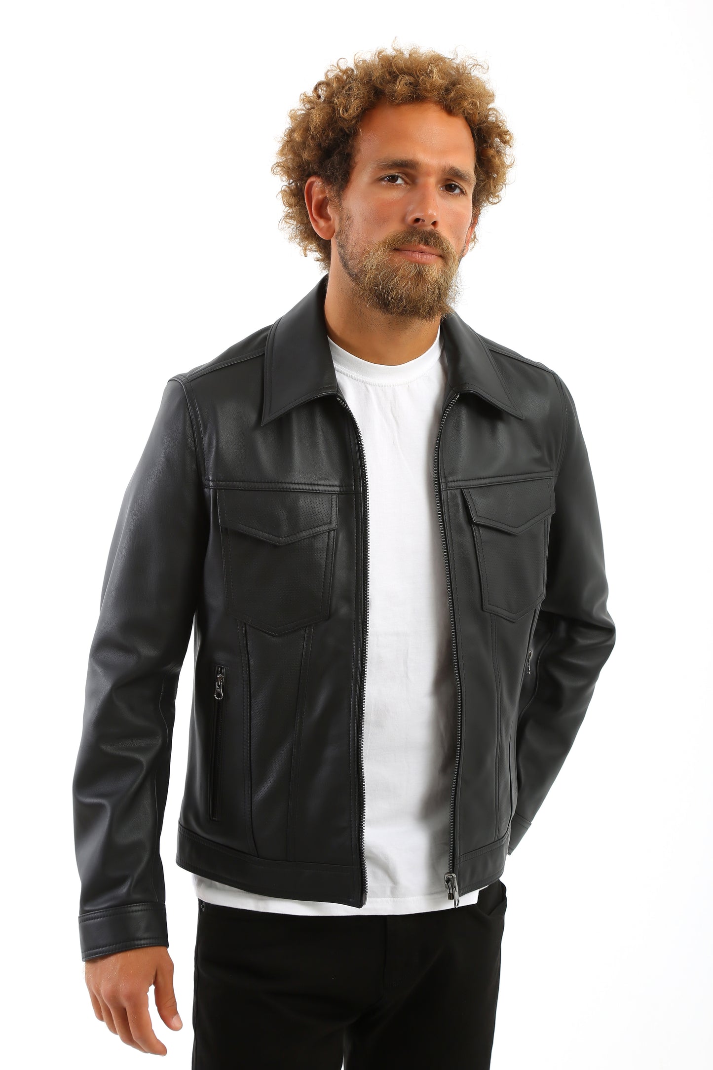 Vanguard Lambskin Leather Jacket