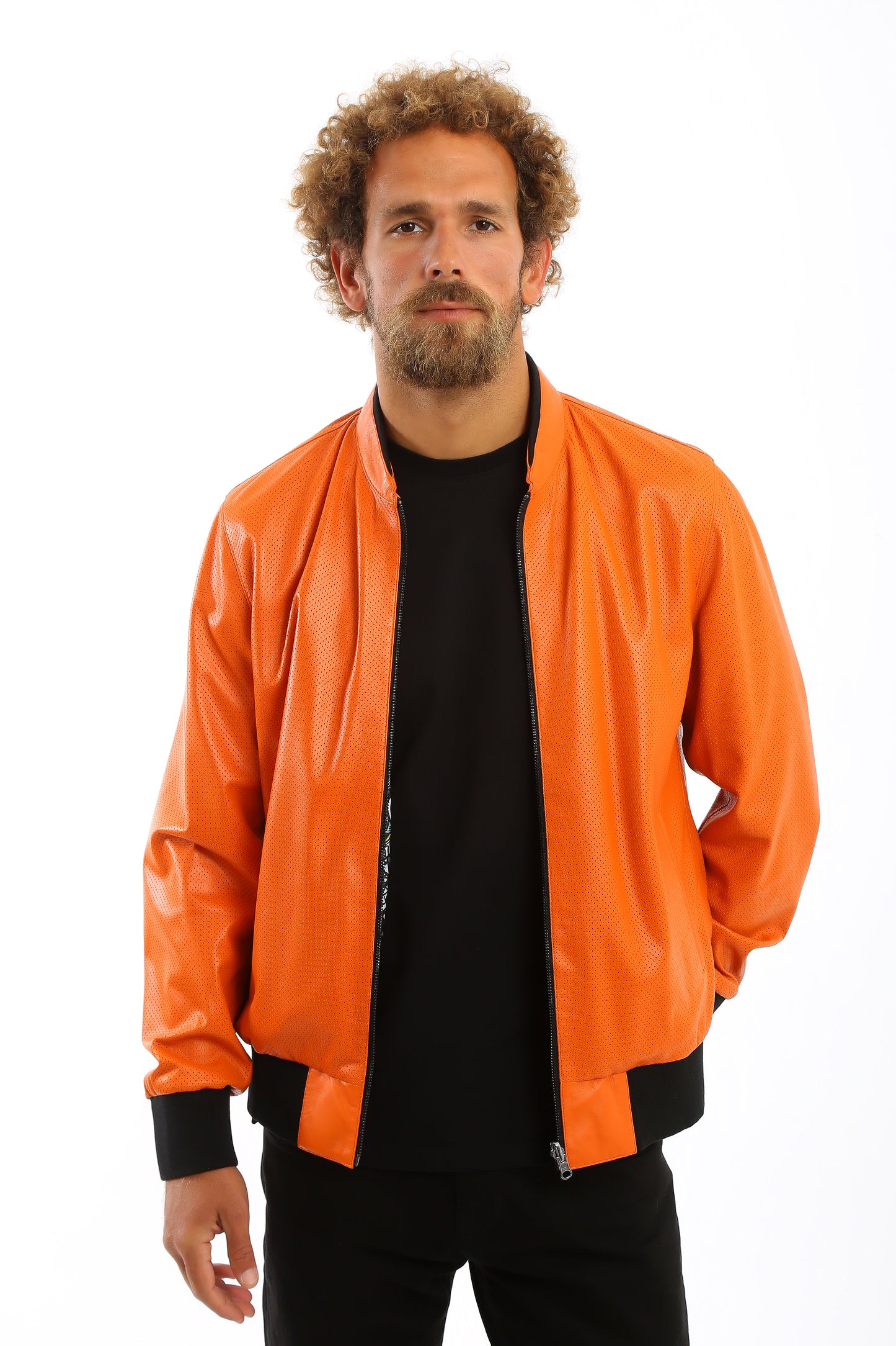 Spectra Lambskin Leather Jacket