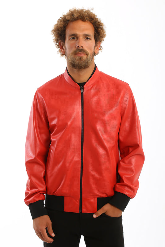 Spectra Lambskin Leather Jacket