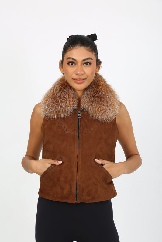 Aspen Leather Vest