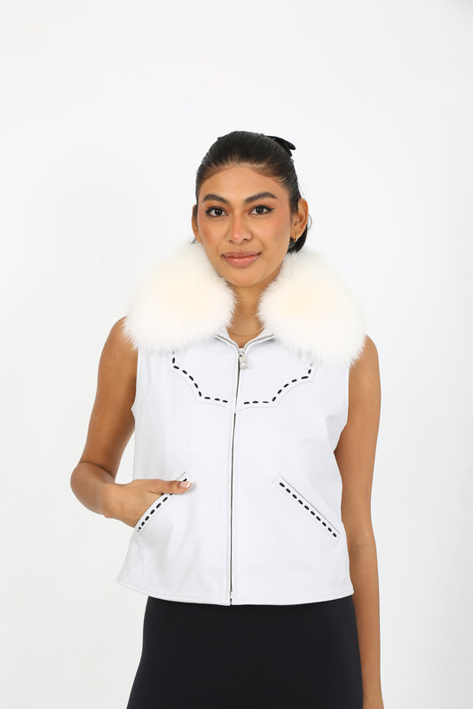 Aspen Leather Vest