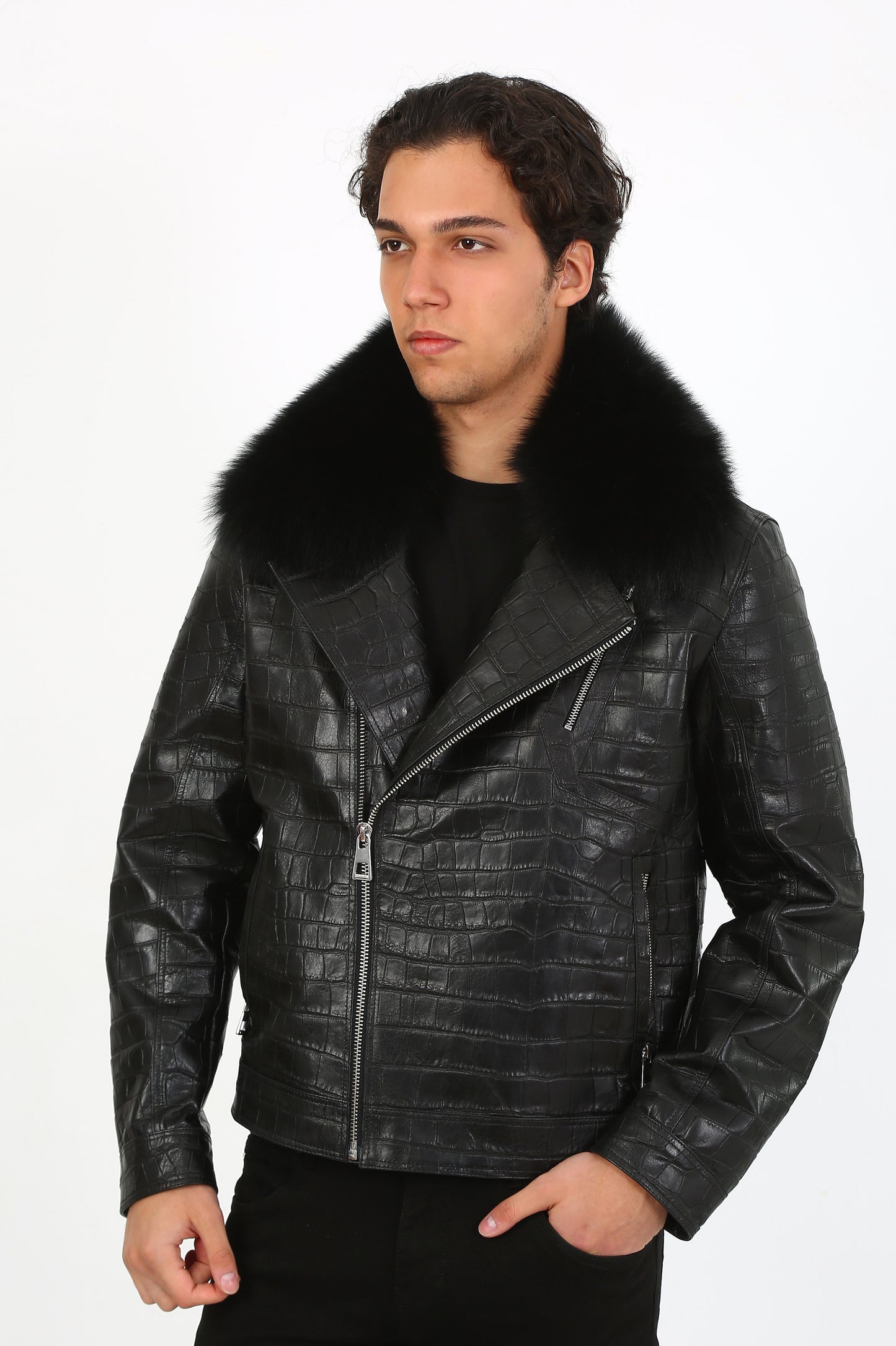 Lucas Lambskin Leather Jacket