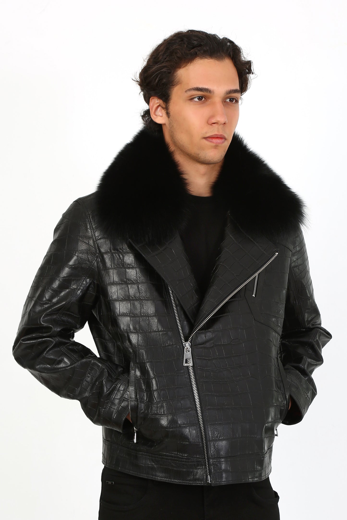 Lucas Lambskin Leather Jacket