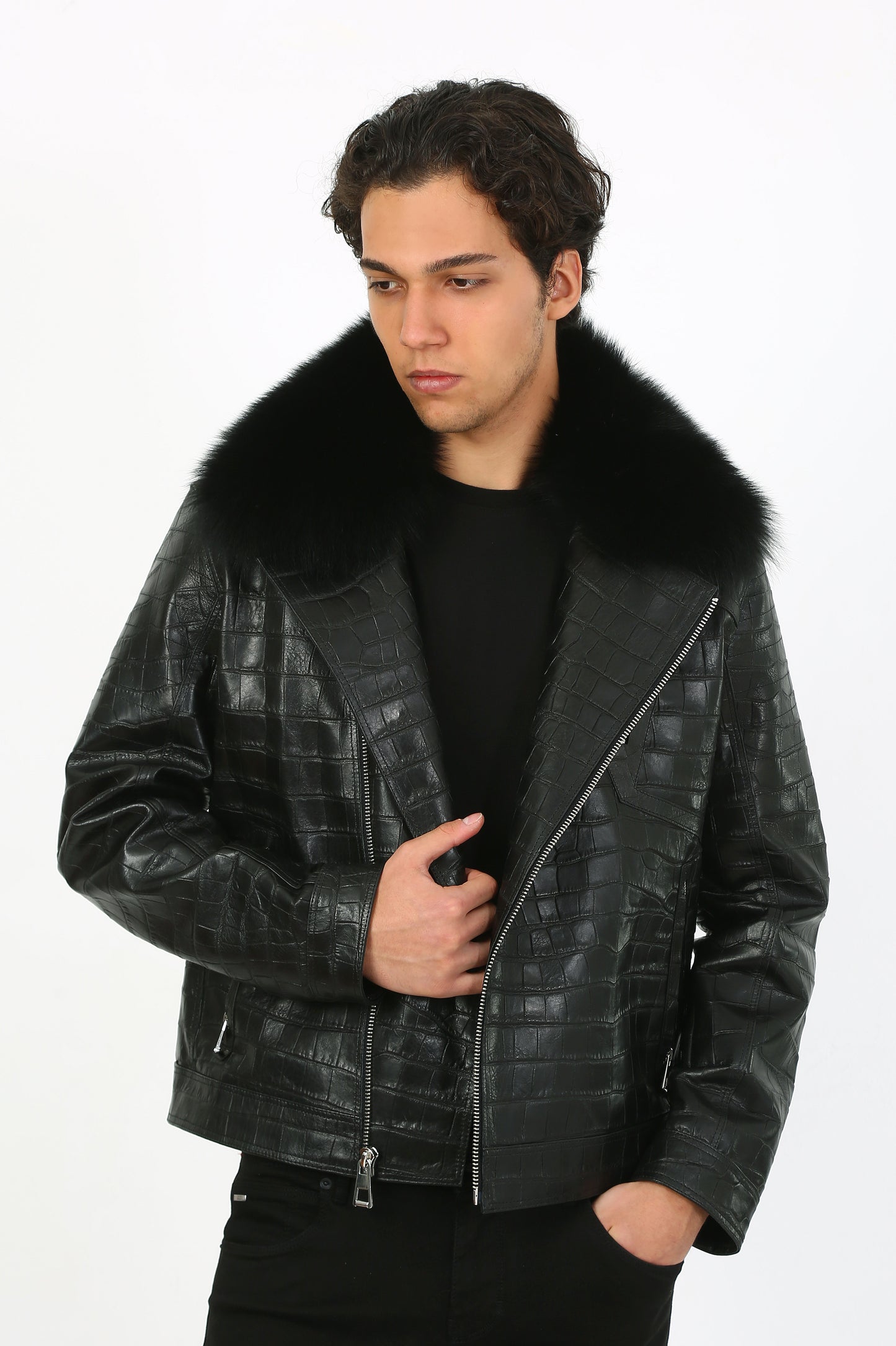 Lucas Lambskin Leather Jacket