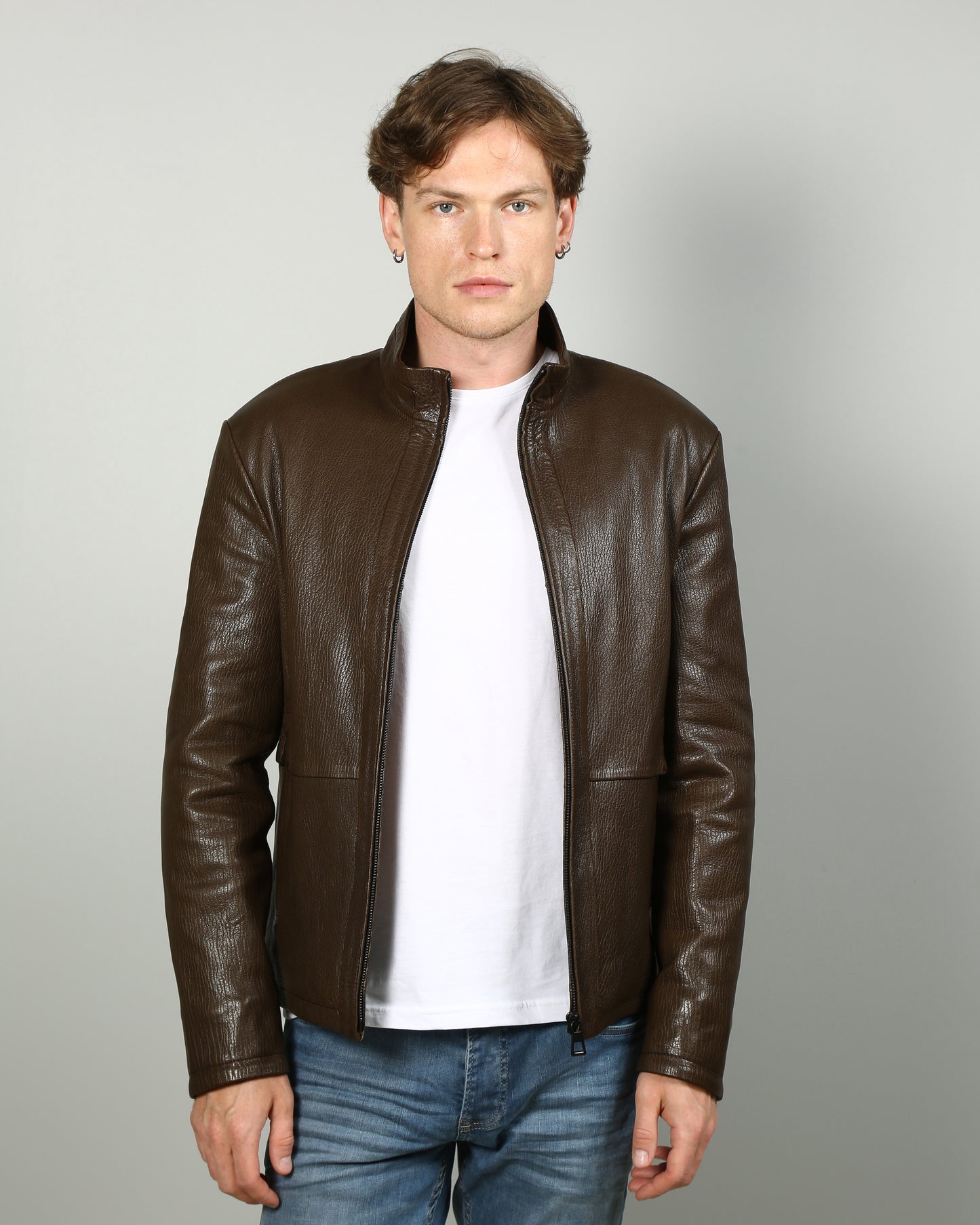 Florian Lambskin Leather Jacket