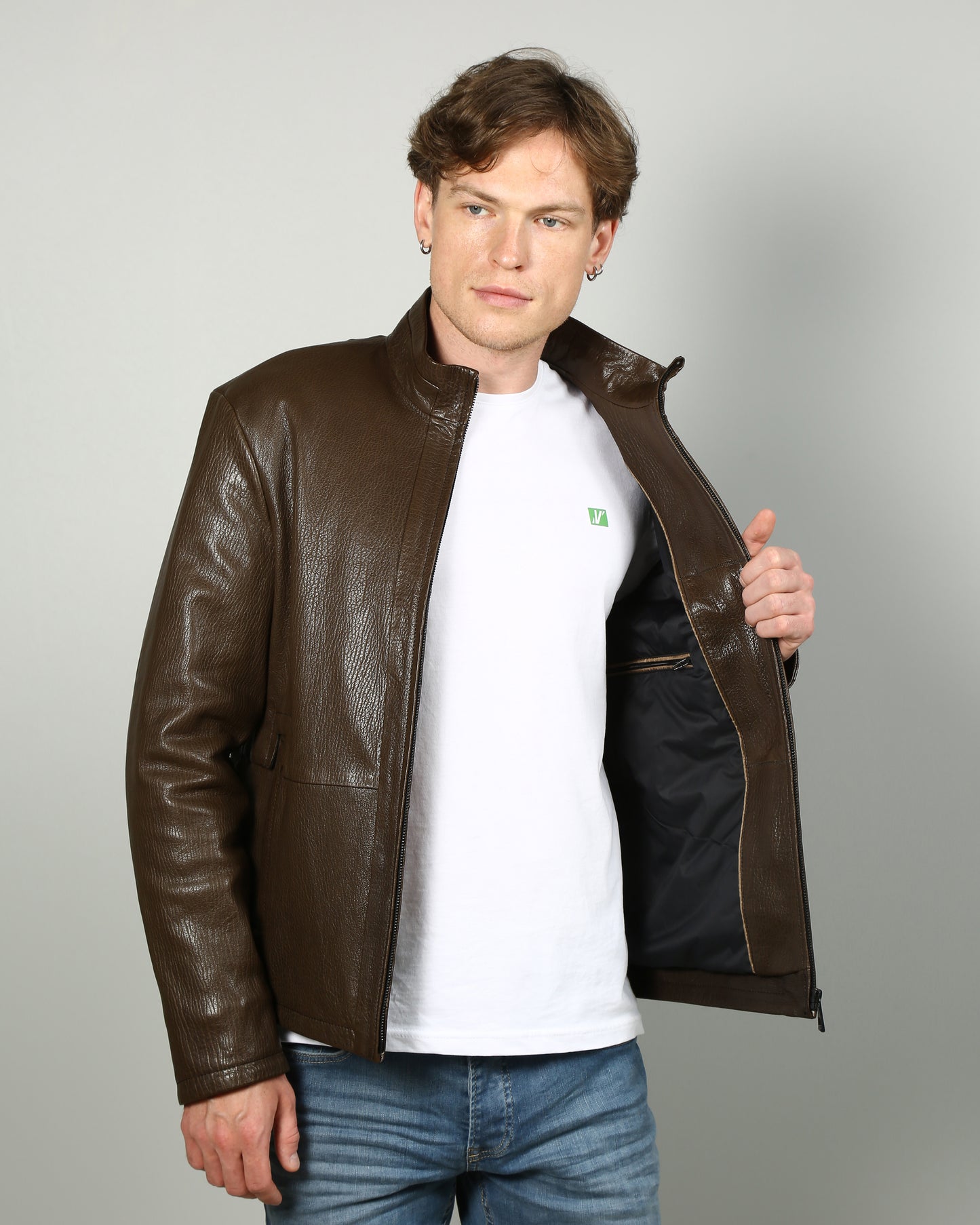 Florian Lambskin Leather Jacket