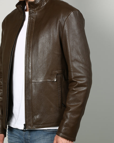 Florian Men Leather Jacket