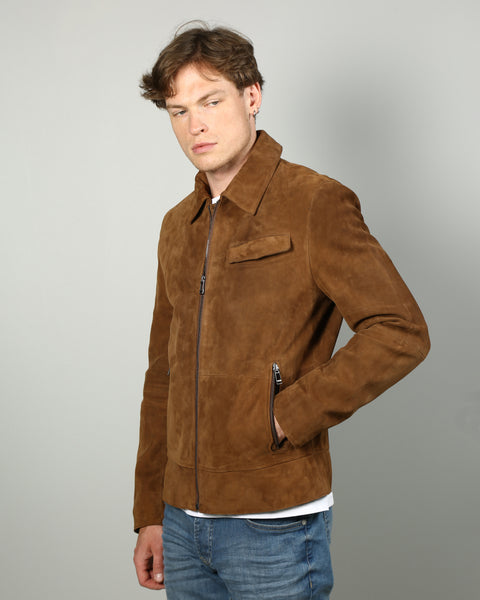 Pierre Men Leather Jacket