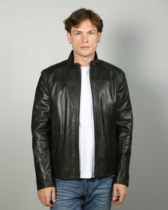 Maxence Men Leather Jacket