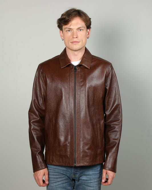 Matias Lambskin Leather Jacket