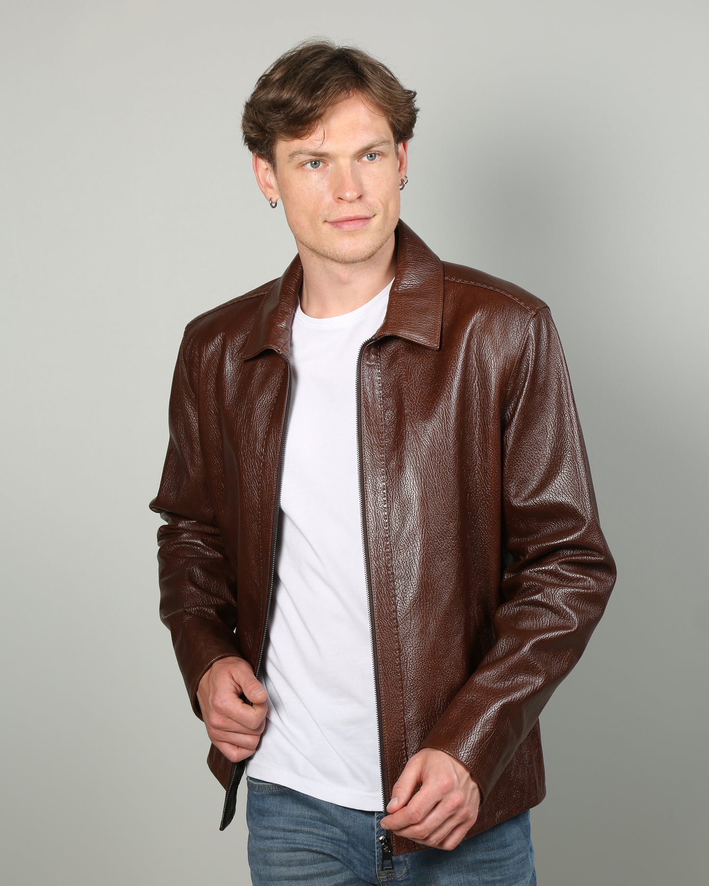 Matias Lambskin Leather Jacket