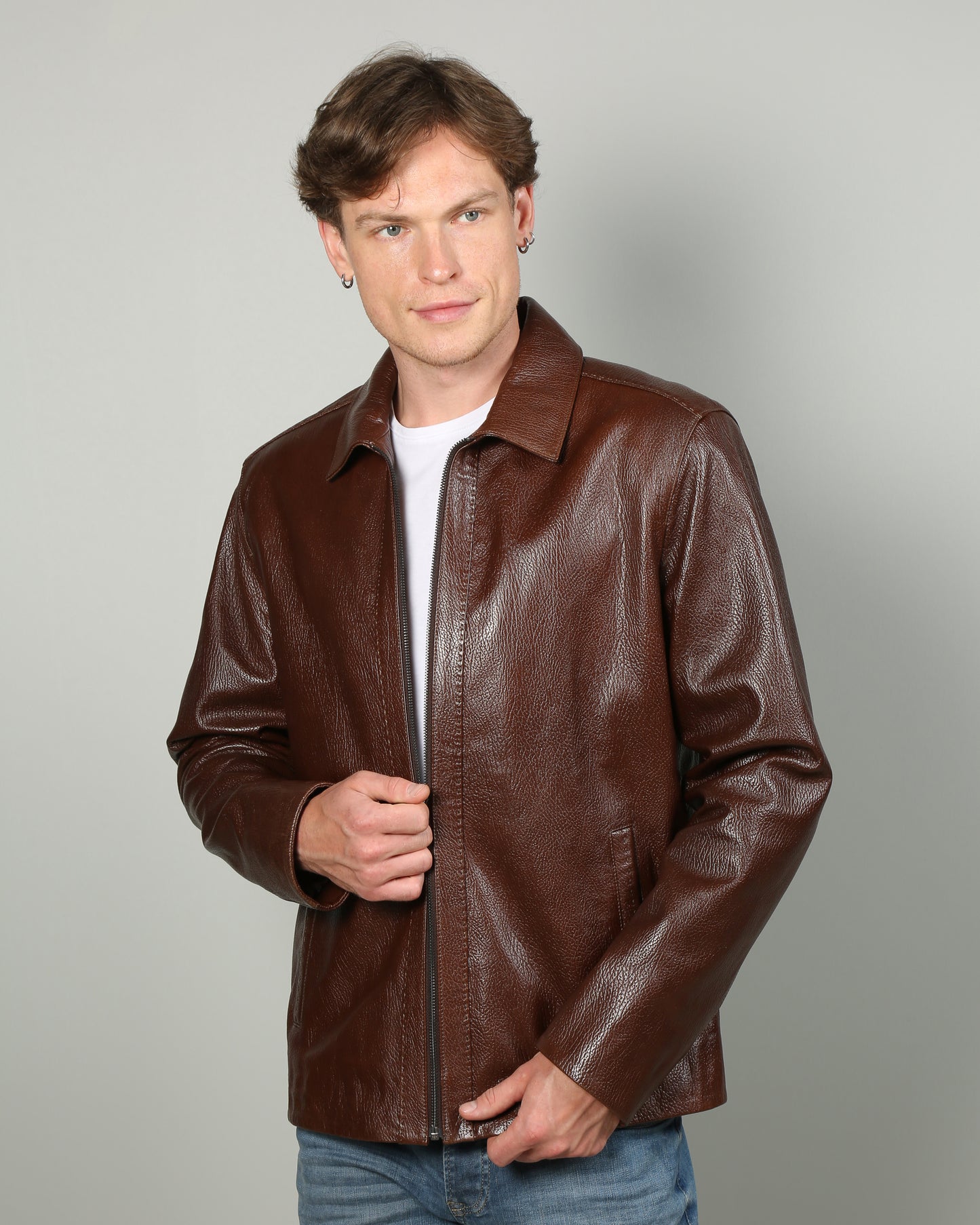 Matias Lambskin Leather Jacket