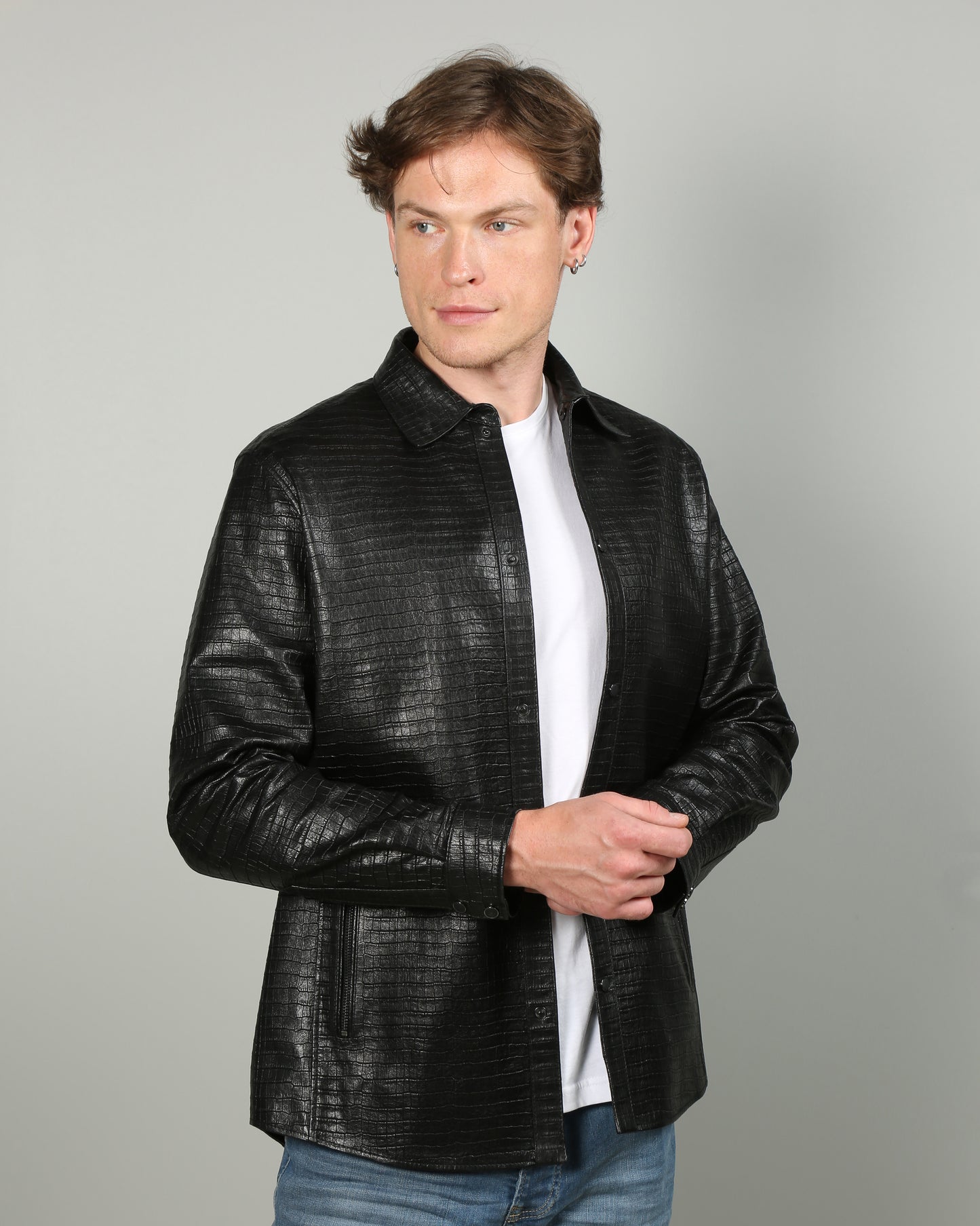 Eino Lambskin Leather Jacket