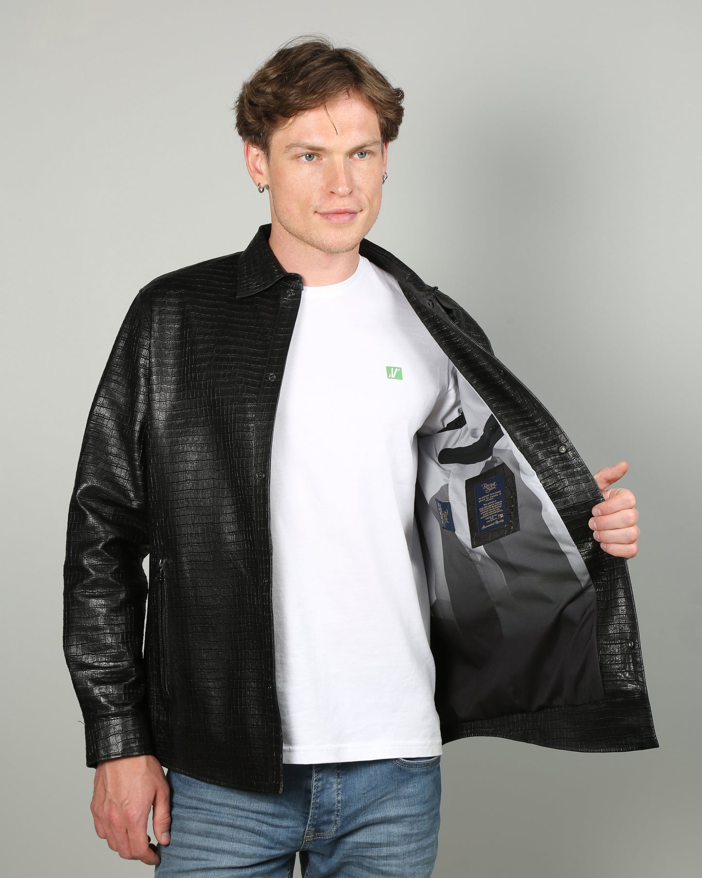 Eino Lambskin Leather Jacket