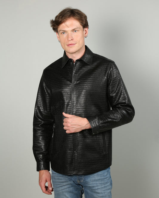 Eino Lambskin Leather Jacket