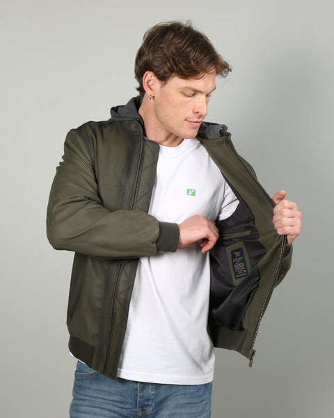 Lars Men Leather Jacket