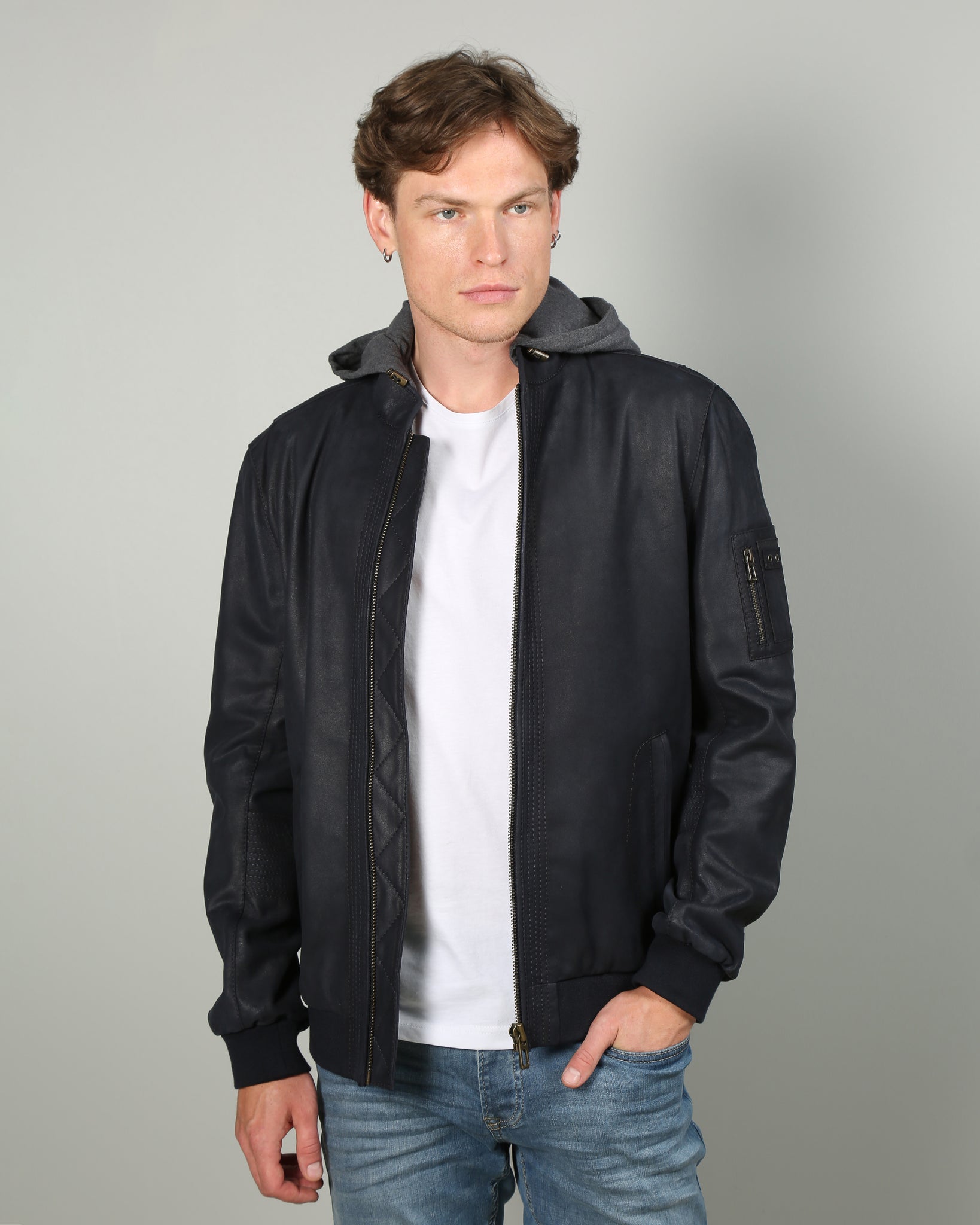 Lars Men Leather Jacket