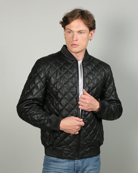 Mauri Men Leather Jacket