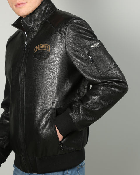 Olavi Men Leather Jacket