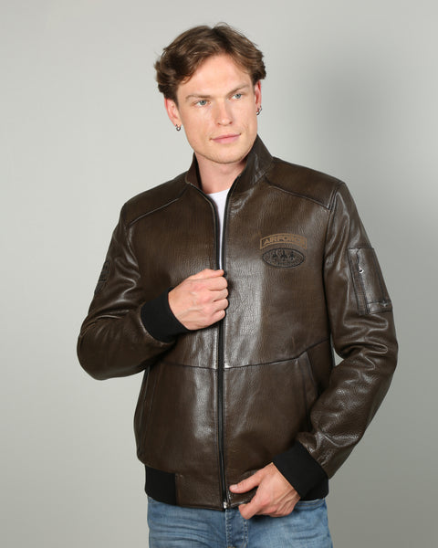 Otso Men Leather Jacket