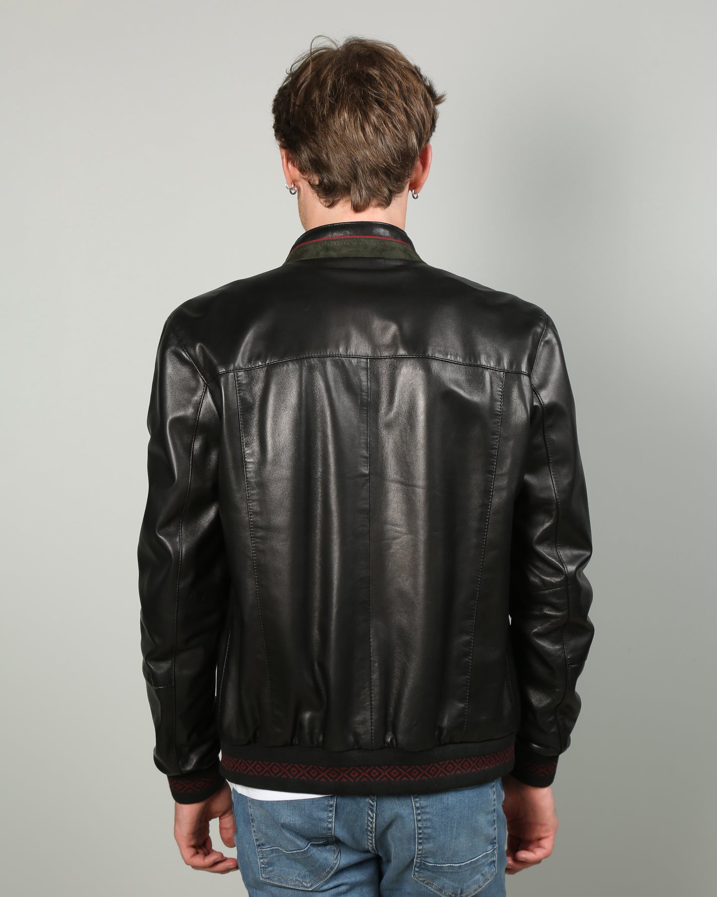 Paavo Lambskin Leather Jacket