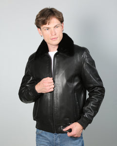 Anton Men Leather Jacket