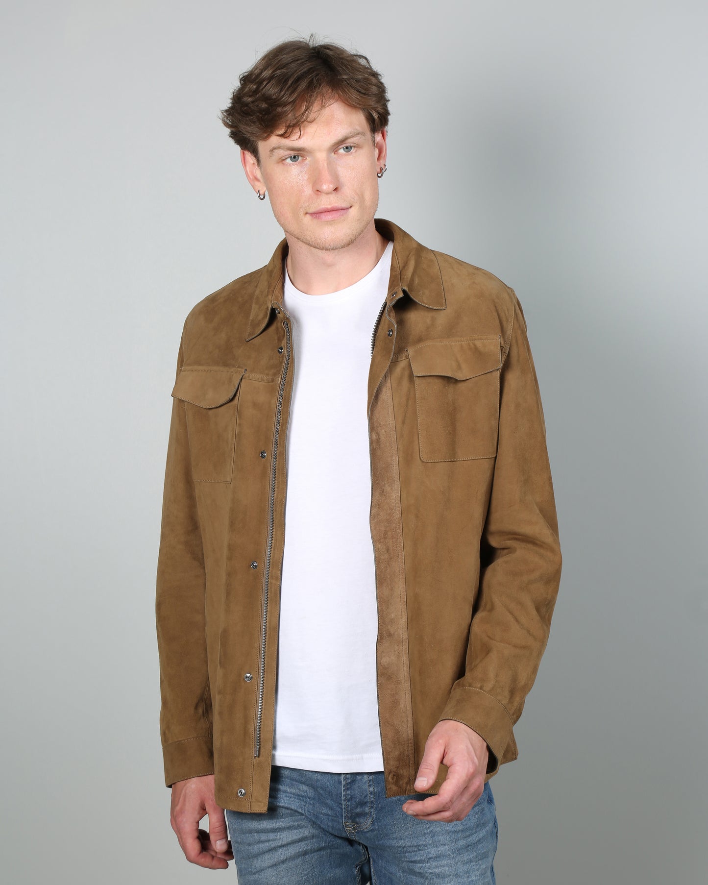 Severi Suede Leather Jacket